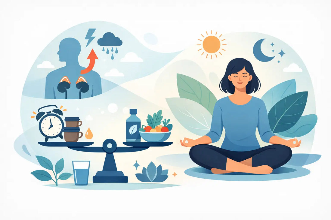 How to Lower High Cortisol Naturally Without Guesswork