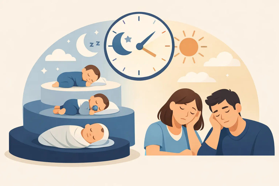 Newborn Sleep Schedule by Age for Tired Parents