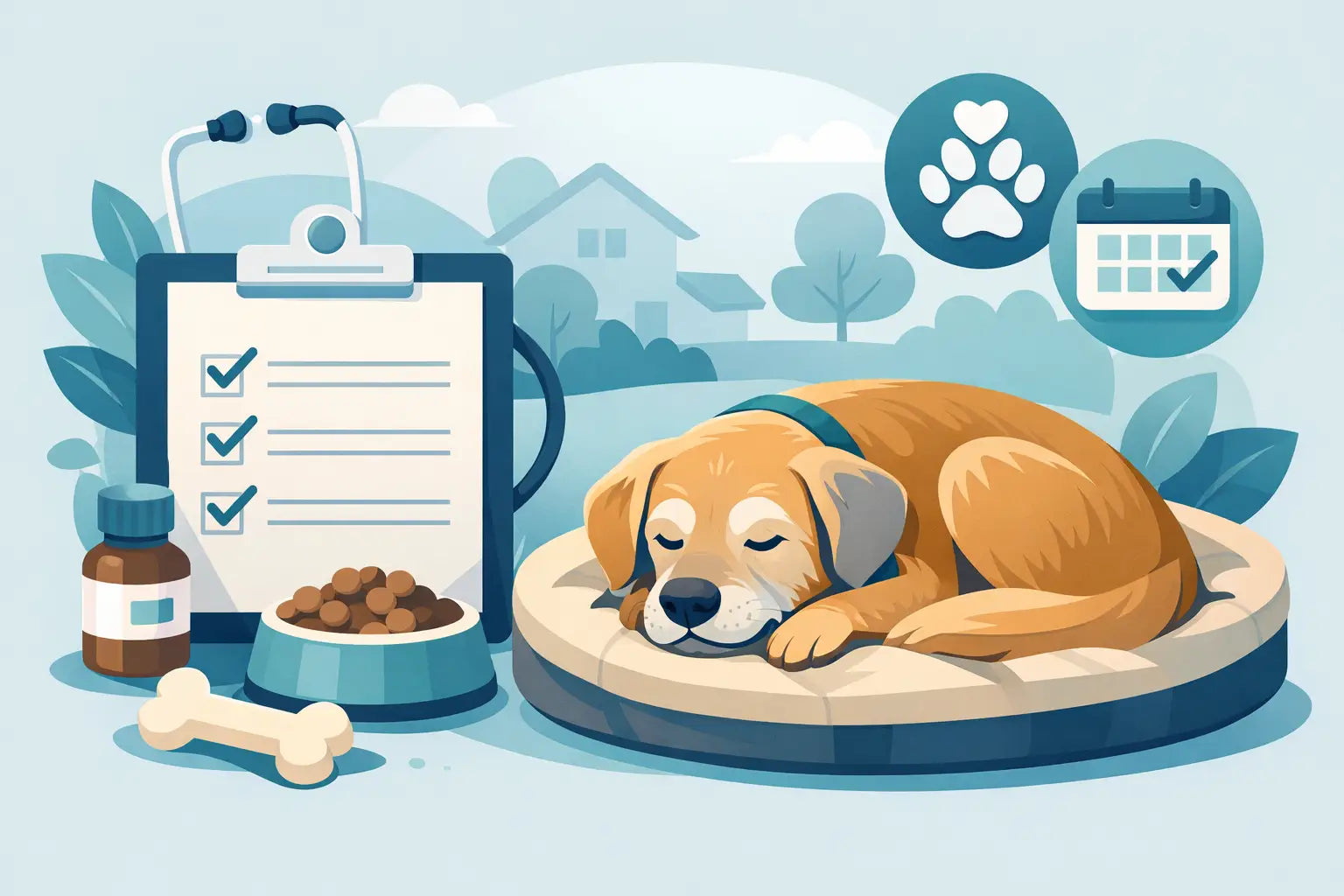 Senior Dog Care Checklist for Every Week