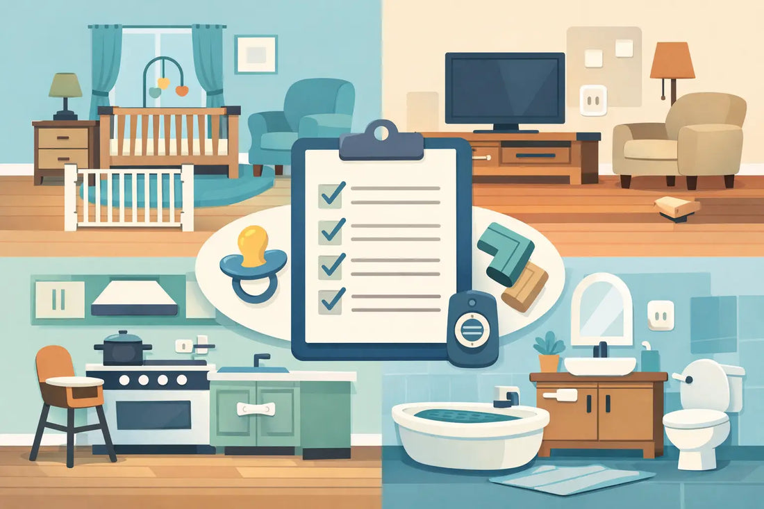Baby Proofing Checklist by Room